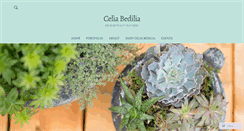 Desktop Screenshot of celiabedilia.com